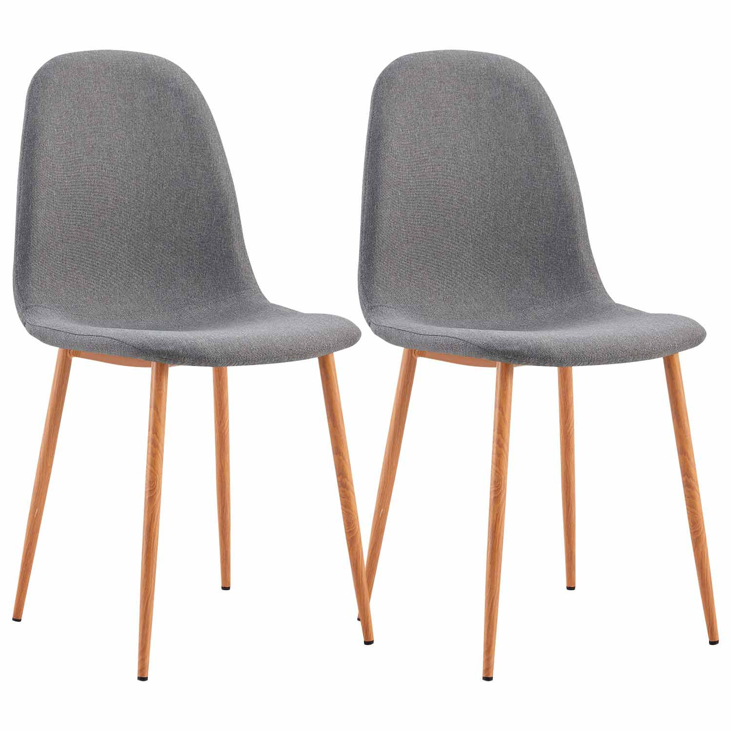 Pack 2 Sillas de Comedor Lino Nuova 91x51x44cm Thinia Home Pack Sillas Comedor 1